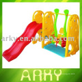 Plástico Kids Swing Indoor com Slide (balanços)